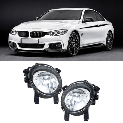 munirater 2-Pack Fog Lights Assembly Fog Lamps H8 Left and Right Side Replacement 2012-2013 F22 F30 F35 328i 3 Series Model