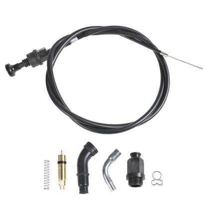 Carburetor Choke Cable & Valve Plunger Kit Replacement for Honda Foreman Rubicon 500 TRX 500