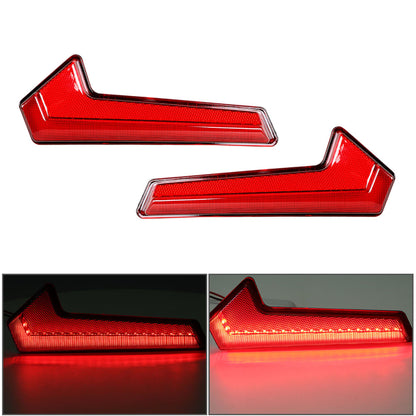 munirater Red Tail Lights Assembly Replacement for Polaris RZR 1000 XP 2009-2021