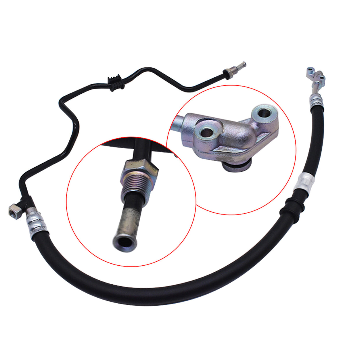 munirater 53713SJCA02 Power Steering Pressure Hose Assembly Replacement for 2006-2011 Honda Ridgeline