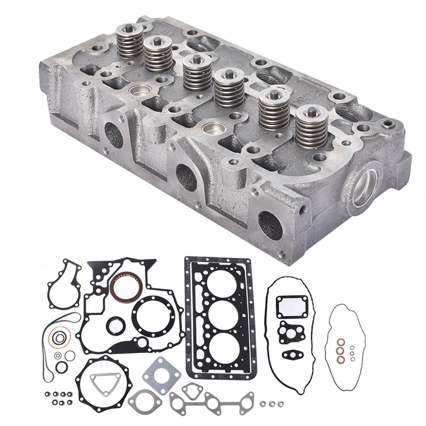 munirater Cylinder Head & Full Gasket Kit Replacement for Kubota D902