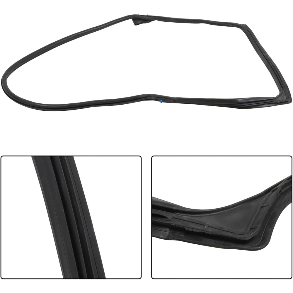 Door Window Weatherstrip Kit for 2007-2018 Jeep Wrangler, 4-Piece