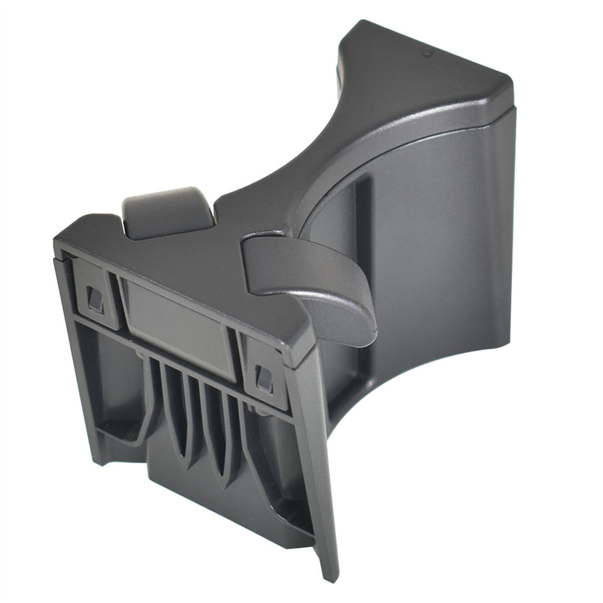 munirater Black Center Console Cup Holder Insert Divider Replacement for 2007-2012 ES350 58984-33020