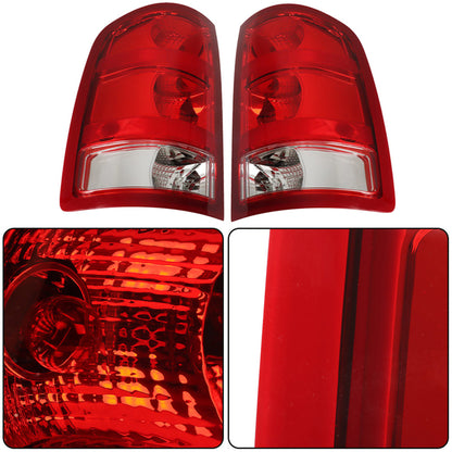 munirater Tail Light Assembly For 2007-2013 GMC Sierra 1500 2500 3500 HD Left+Right Side