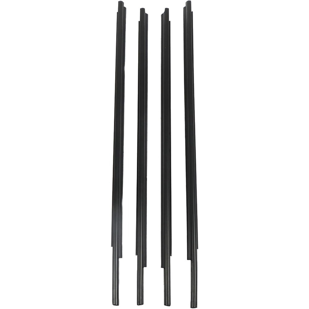 Door Belt Weatherstrip Molding Kit for 2008-2020 Toyota Sequoia, 4-Piece