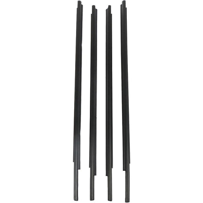 Door Belt Weatherstrip Molding Kit for 2008-2020 Toyota Sequoia, 4-Piece