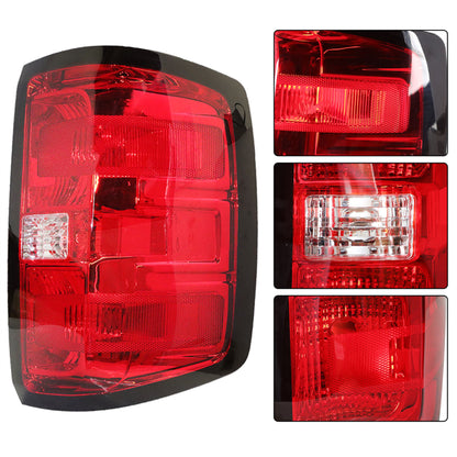 munirater 1-Pack Rear Right Tail Light Brake Lamp Assembly Replacement for 2014 2015 Silverado 1500 2500HD 3500HD Passenger Side w/o Bulbs 23431876 GM2801261