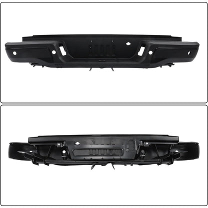 Black Steel Rear Step Bumper for Ford Ranger 2019-2023, FO1103227