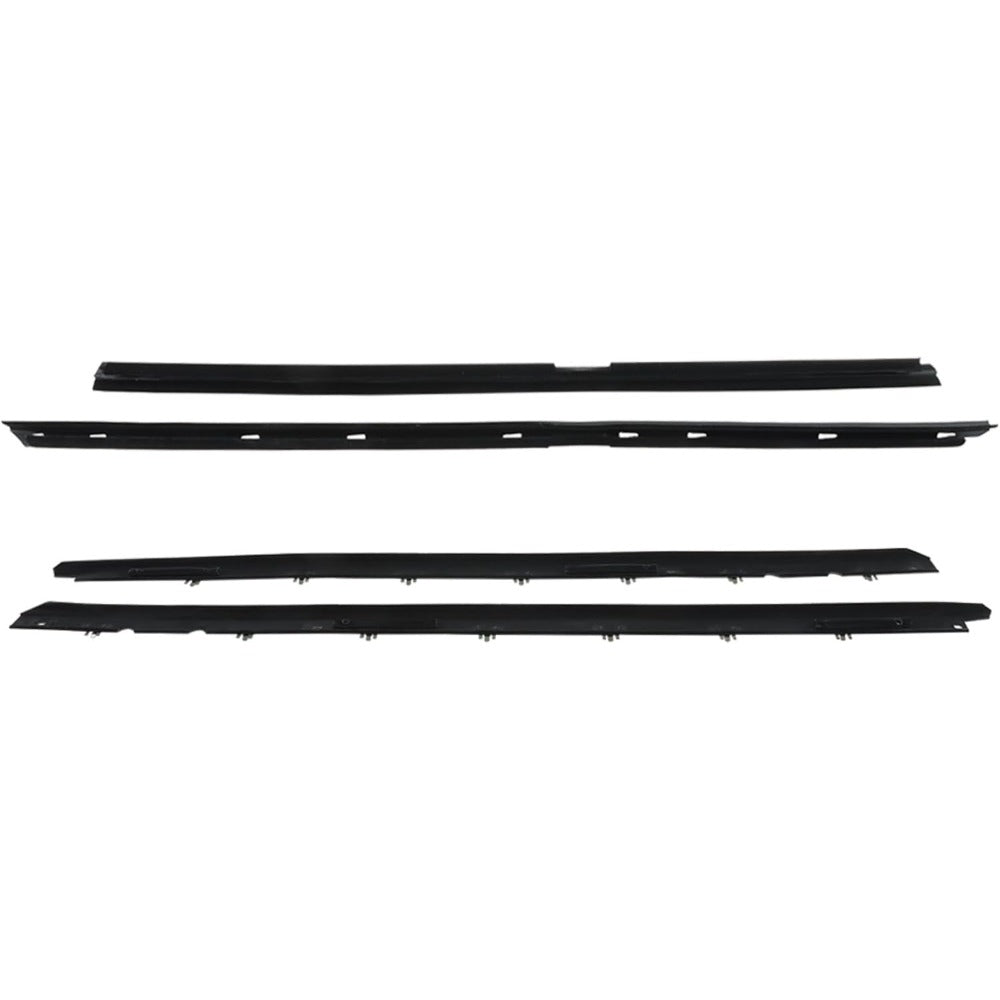 Window Weatherstrip Molding Kit for 1990-1996 Chevrolet Corvette, 4-Piece