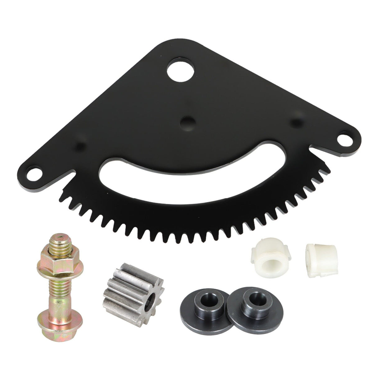 munirater Selective Sector Gear Pinion Gear w/Bushings Replacement for John Deere L118 L120 L130