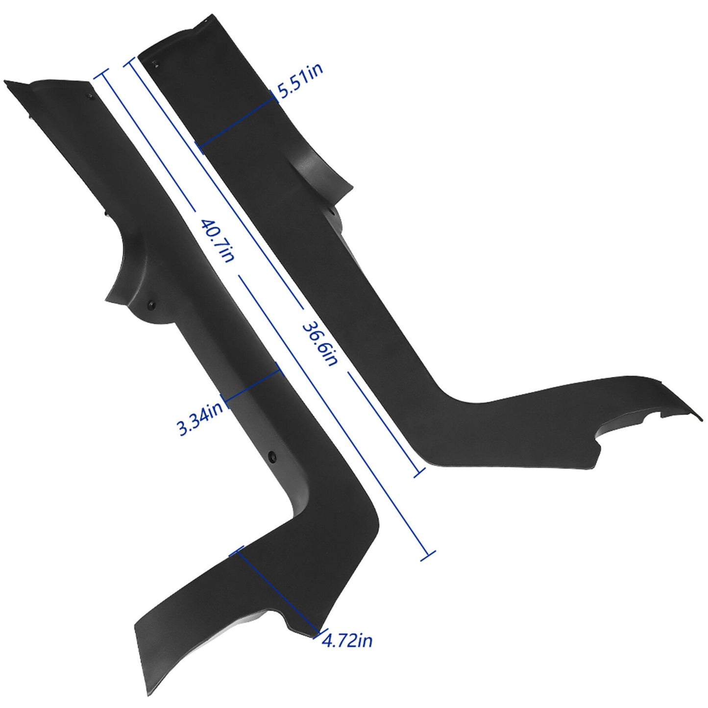 munirater Floormat Retainer Side Panel Set Replacement for Precedent Tempo Onward 105314001 105314101