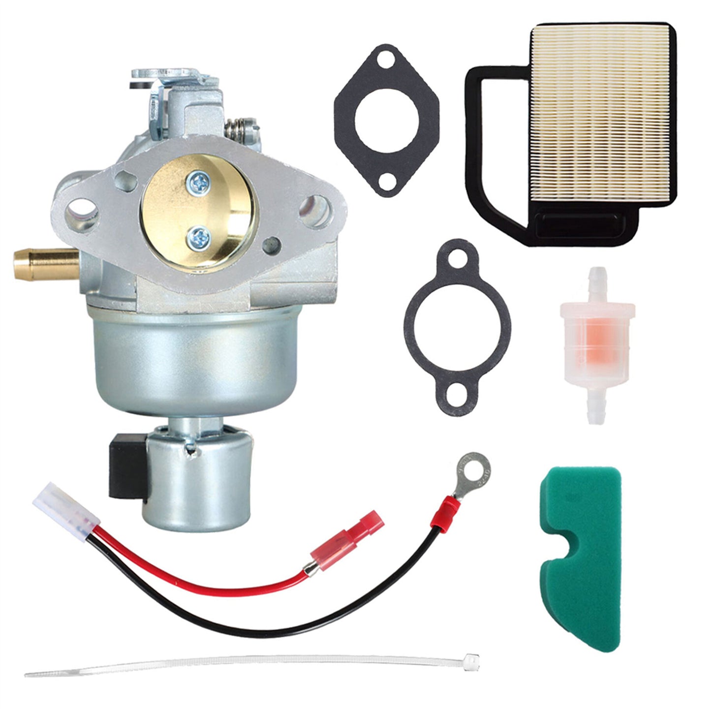 munirater 20 853 33-S Carburetor Replacement for Kohler Courage SV470 SV480 SV530 SV540 SV541 SV590 SV591 SV600 SV601 SV610 SV620 15HP 17HP 18HP 19HP 22Hp Engines Lawn Mower Tune Up Kit