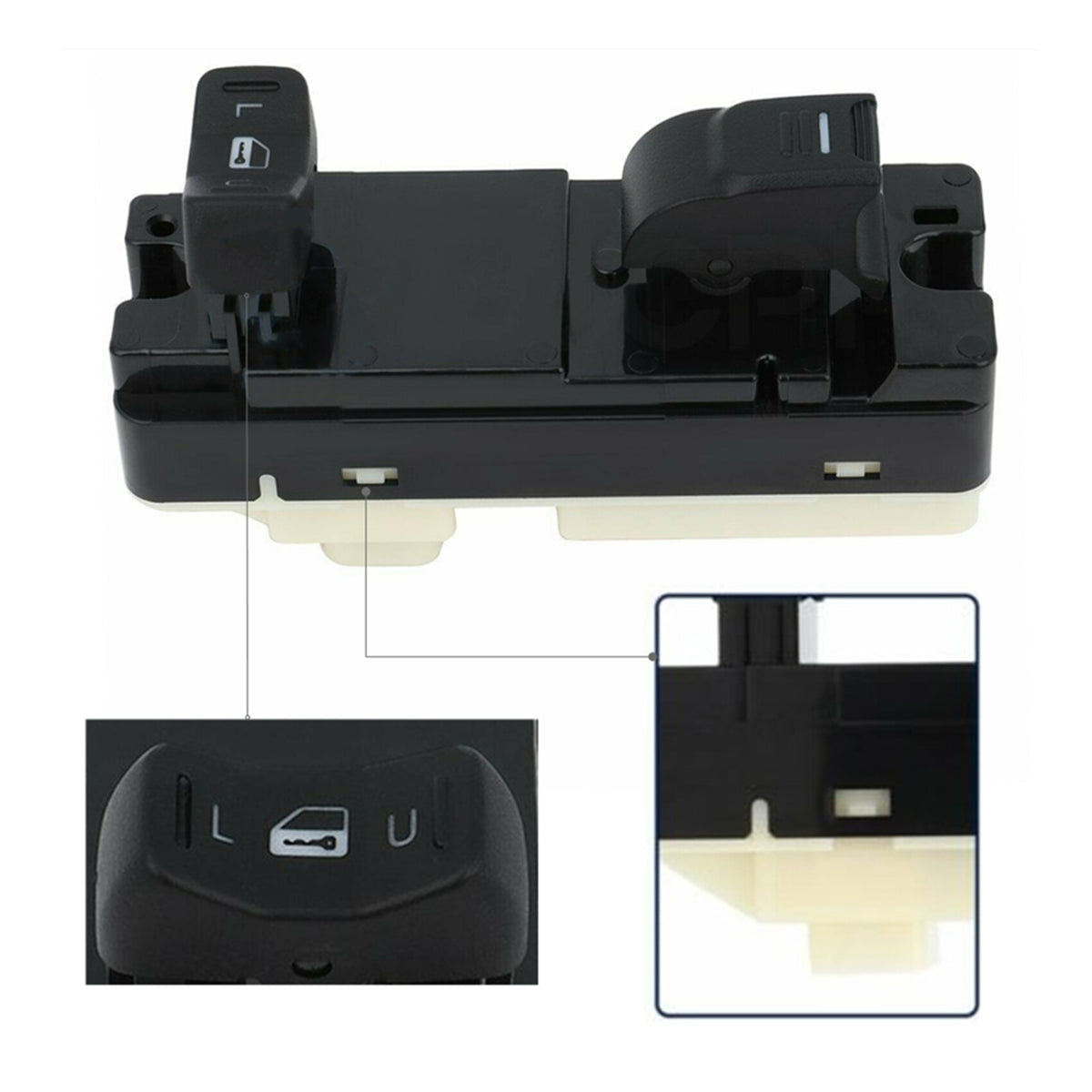 munirater Power Window Switch Front Passenger Side Replacement for Canyon 2004-2012 Colorado 2004-2012 H3 H3T 2006-2010 15205244 15897773 97312841