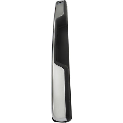 Chrome Rear Step Bumper for Chevrolet Express & GMC Savana 1996-2021, without Sensor Holes