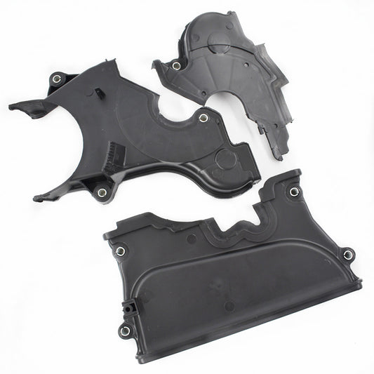 munirater New Engine Timing Cover Set Replacement for 1995-2001 Mazda Protege 1.5L Z50110511