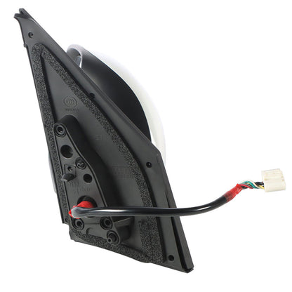munirater Side Mirror Left Driver Side White Signal Light Heated 7pin Replacement for 2009-2012 Toyota RAV4 TO1321310 87940-0R060