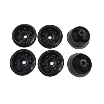 munirater 6-Pack Rear Differential Arm Mounting Bushing and Support Rubber Replacement for Honda CR-V Civic 1997-2012