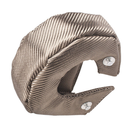 munirater Turbocharger Heat Shield Cover, T4 Titanium Turbo Blanket Replacement for T4 GT40 GT42 GT45 with Locking Springs