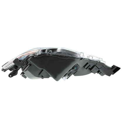 munirater Front Right LED Projector Headlight Headlamp Assembly with Amber Corner Passenger Side Replacement for 2017-2019 Corolla L/LE/LE ECO 81110-02M70