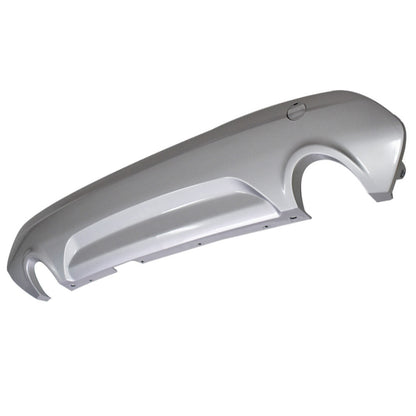 munirater CJ5Z-17K835-BA Silver Rear Lower Bumper Cover w/Dual Openings Replacement for Escape Titanium S SE SEL Sport 2013 2014 2015 2016 2017 Part CJ5Z-17K835-BA FO1195128