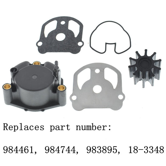 munirater Water Pump Impeller Repair Kit with Housing Replacement for OMC Cobra 984461 984744 983895