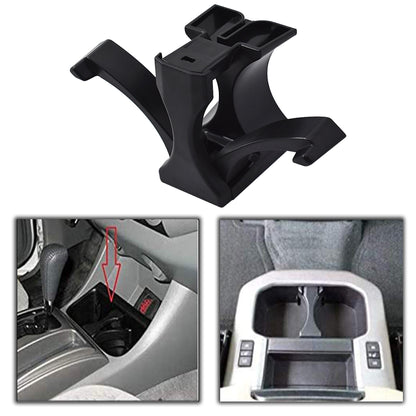 munirater Black Car Insert Center Console Cup Holder Replacement for 2005-2010 Toyota Tacoma / 2008-2018 Sequoia