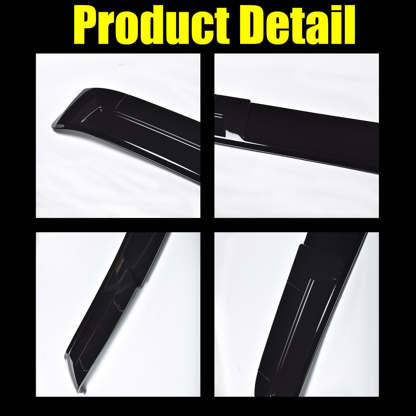 munirater Rear Roof Spoiler Window Wing Replacement for Toyota Camry 2018-2021 xv70