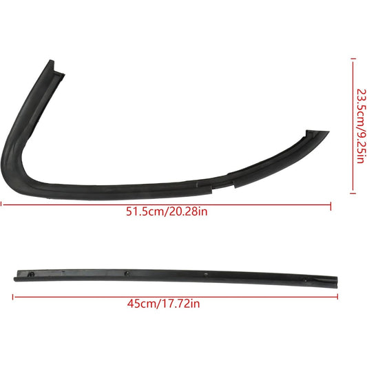 Window Weatherstrip Kit for 1973-1974 Chevrolet Blazer & C/K Pickups, 4-Piece