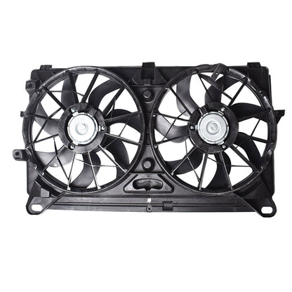 munirater Radiator Cooling Fan Assembly Replacement for 2005-2007 Escalade/Silverado/Avalanche/Sierra 1500/2500/3500 GM3115212 622230 620-652 89023365 89023366