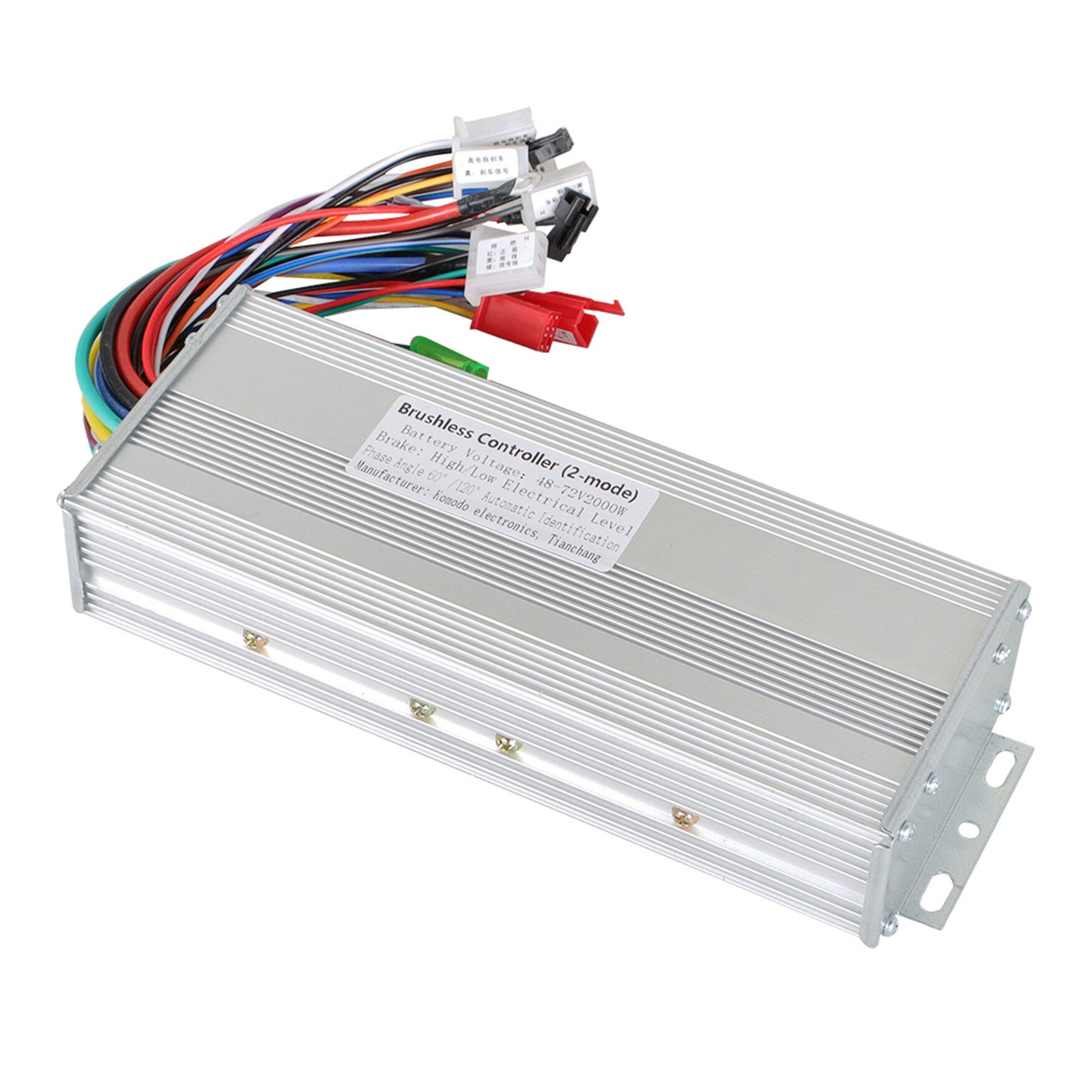 munirater 48-72V 2000W Brushless Speed Motor Controller Replacement for Electric Bike