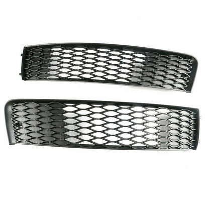 munirater 2-Pack Front Bumper Fog Light Cover Grilles Replacement for 2010-2015 Audi Q7 S-Line Left & Right Side 4L0807697B, 4L0807698B