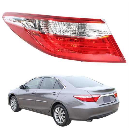 munirater 1-Pack Rear Left Tail Light Brake Lamp Assembly Replacement for 2015-2017 Toyota Camry Outer Driver Side 8156006640 TO2804121