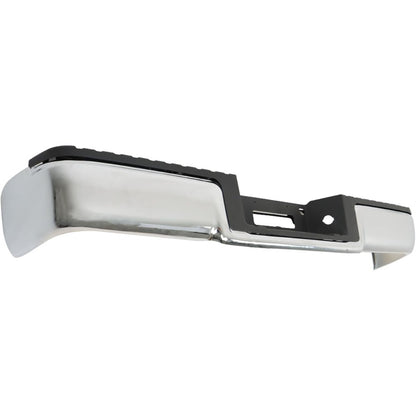 Chrome Rear Step Bumper for Ford F-150 2004-2006, without Sensor Holes, FO1103117