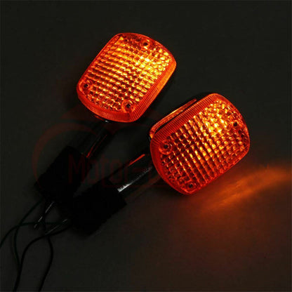 munirater Front Pair Turn Signal Blinker Lights Replacement for Honda V45 Magna Motorcycle VF750c VF700c