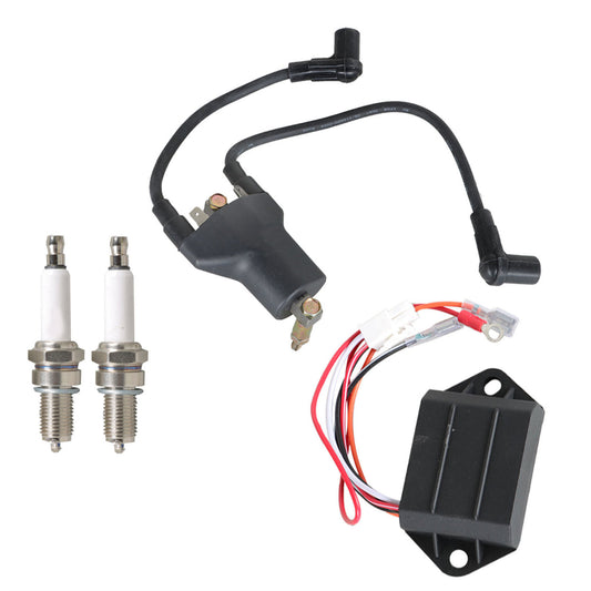 munirater Golf Cart Ignition Coil CDI Ignitor Replacement for 4 Cycle Gas 1991-2002 Golf Carts 72562-G01 26652-G01