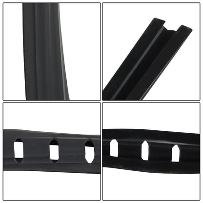 Door & Window Weatherstrip Seal Kit for Jeep CJ7 & Wrangler YJ, 10-Piece