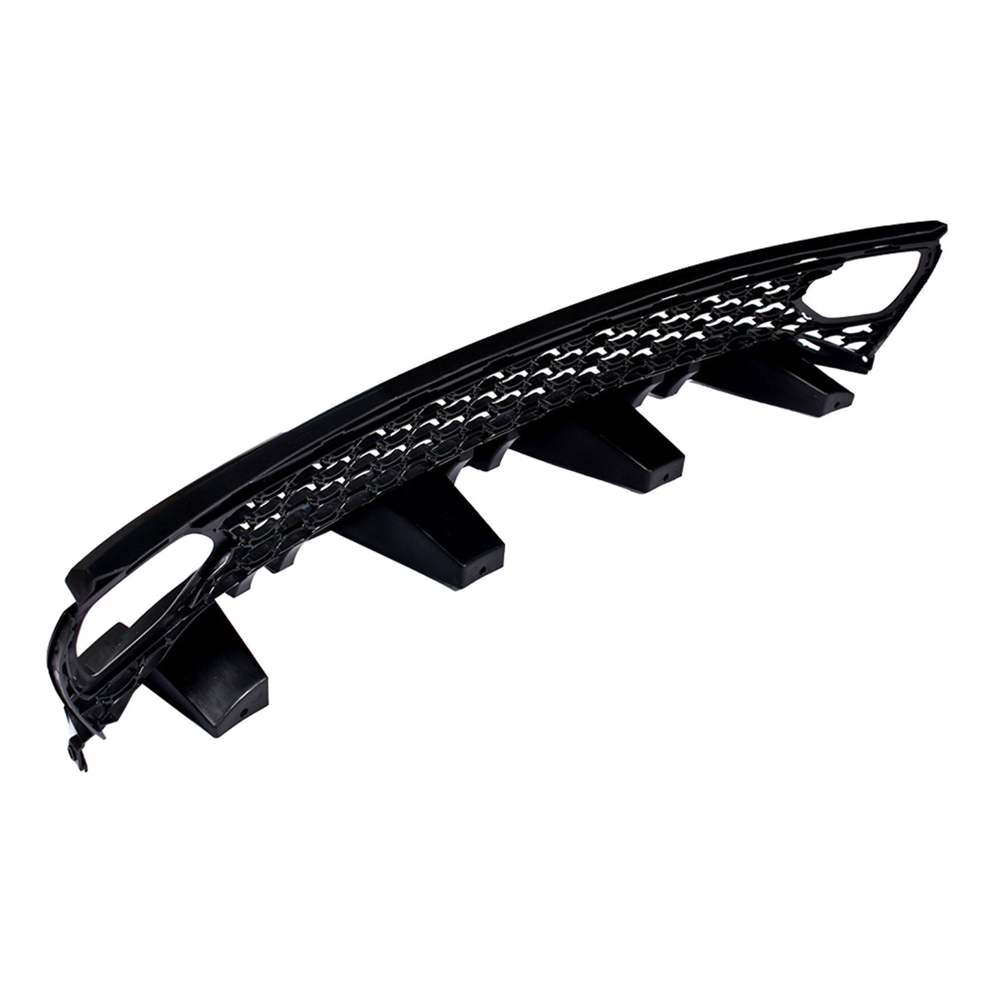 munirater Front Bumper Upper Grille w/LED Lights Replacement for 2015-2022 Charger 68417505AA 68417504AA