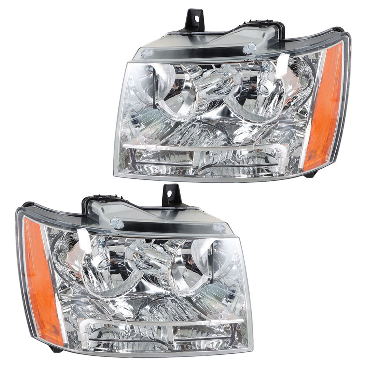 munirater Headlights For 2007 2008 2009 2010-13 2014 Chevy Avalanche/Suburban/Tahoe LH&RH