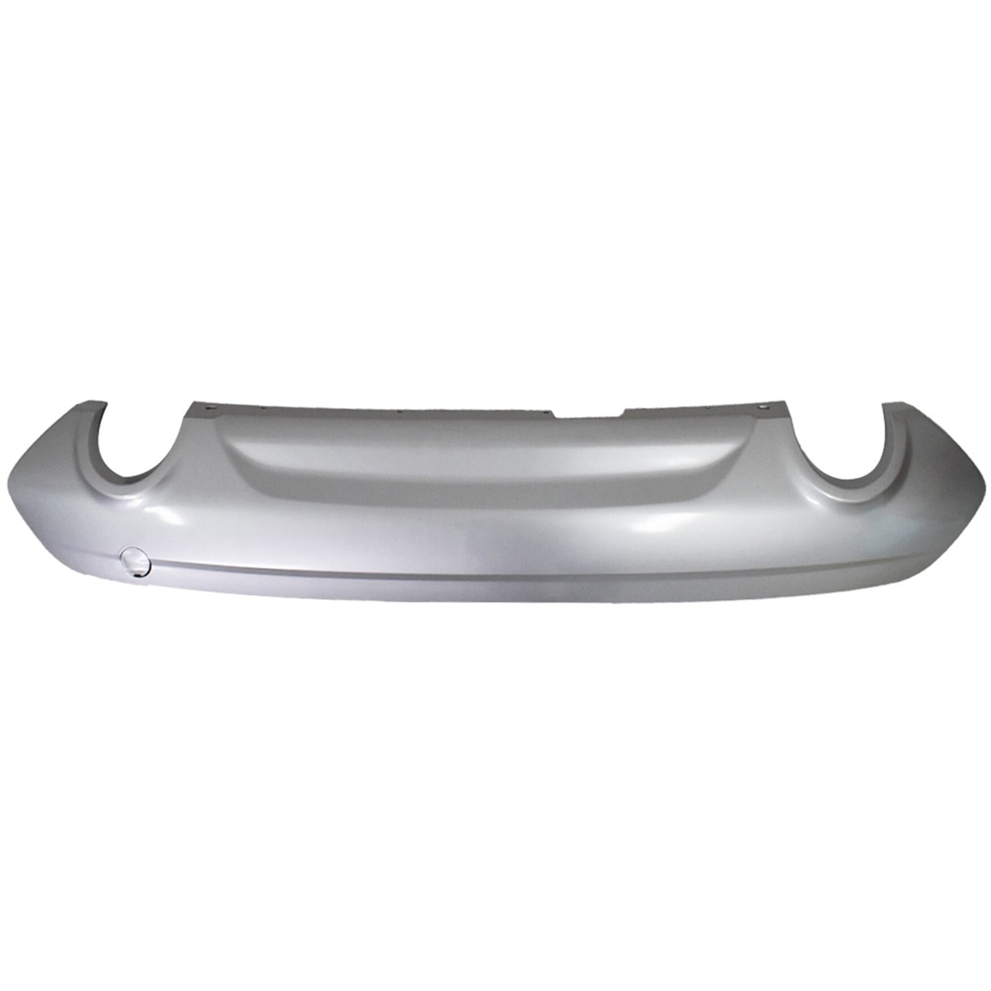 munirater CJ5Z-17K835-BA Silver Rear Lower Bumper Cover w/Dual Openings Replacement for Escape Titanium S SE SEL Sport 2013 2014 2015 2016 2017 Part CJ5Z-17K835-BA FO1195128