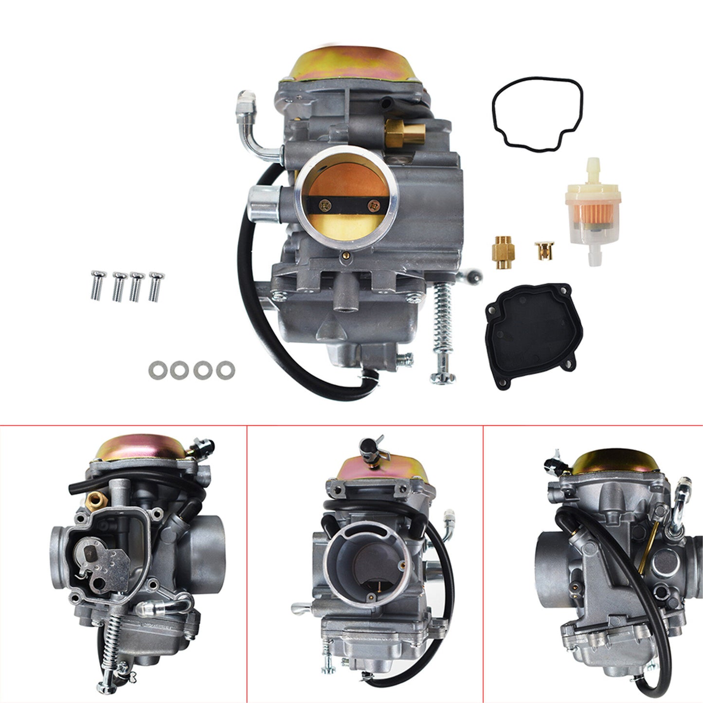 munirater New 1999-2001 Carburetor For Arctic Cat 250 2×4 Carb ATV