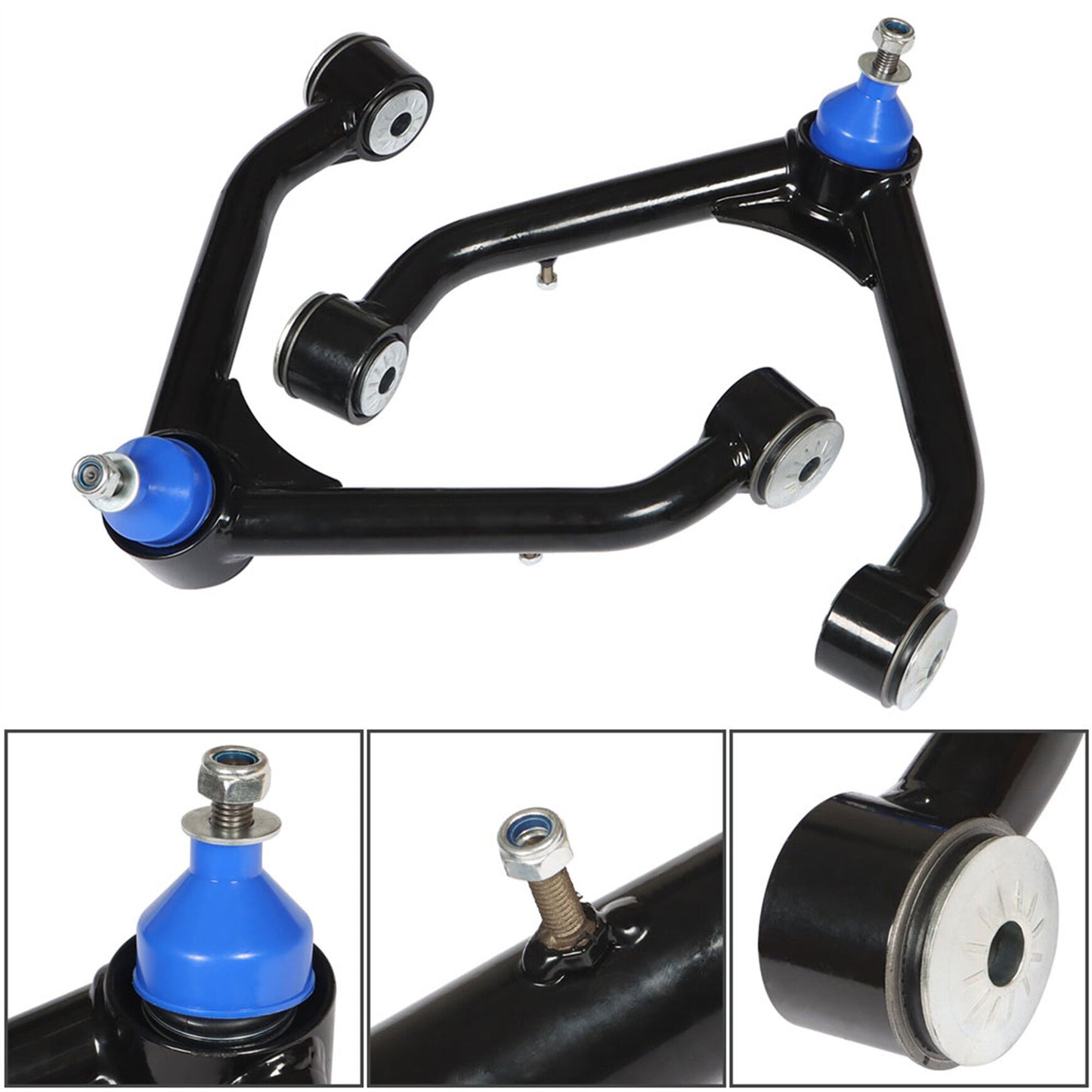 munirater Front Upper Control Arms For 1999-2006 Silverado Sierra 1500 Tahoe 2-4"