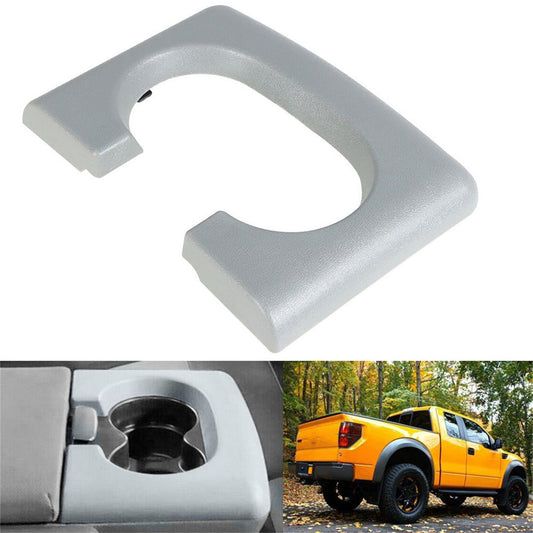 munirater Center Console Cup Holder Pad Replacement for F150 2004-2014 Gray