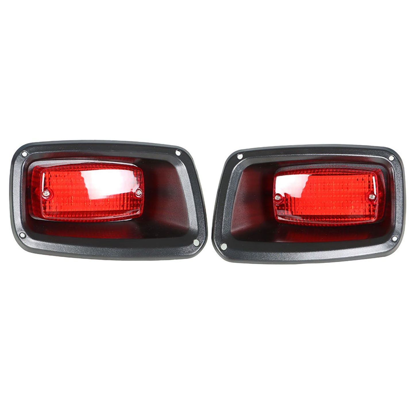 munirater 2 - Pack 12 Volt Golf Cart LED Rear Taillights Replacement for EZGO TXT ST Golf Cart 1995-2013