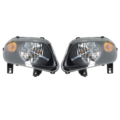 munirater Driver&Passenger Side Headlights Headlamps For 2006-2011 Chevolet HHR