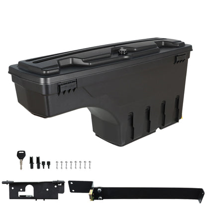 munirater Truck Bed Storage Box Case Lockable Tool Box Replacement for Ram 1500 2500 3500 2002-2018 Right Passenger Side
