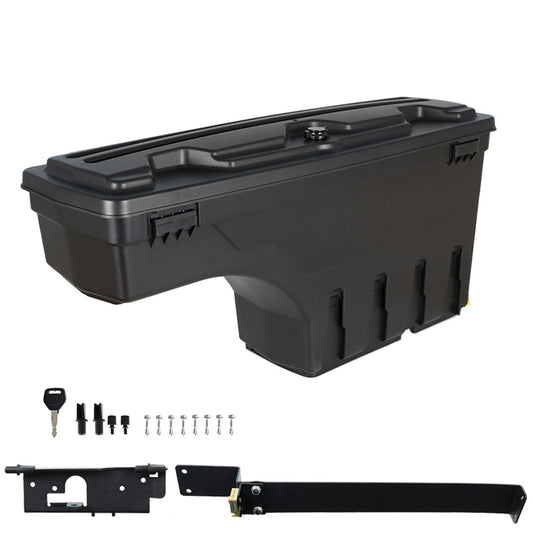 munirater Truck Bed Storage Box Case Lockable Tool Box Replacement for Ram 1500 2500 3500 2002-2018 Right Passenger Side