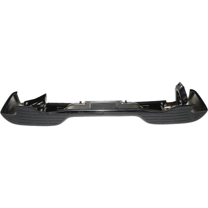 Black Steel Rear Step Bumper Assembly for Chevrolet Tahoe & GMC Yukon 2000-2006, GM1101115