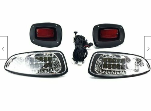 munirater Golf Cart 12 Volt LED Light Kit Replacement for EZGO RXV 2008-2015 Gas / 08-15 Electric Cart EZGO RXV