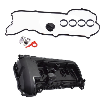 munirater Engine Cylinder Valve Cover and Gasket Replacement for 2007-2016 Mini Cooper 1.6L 11127646554 11127572724 11127567791