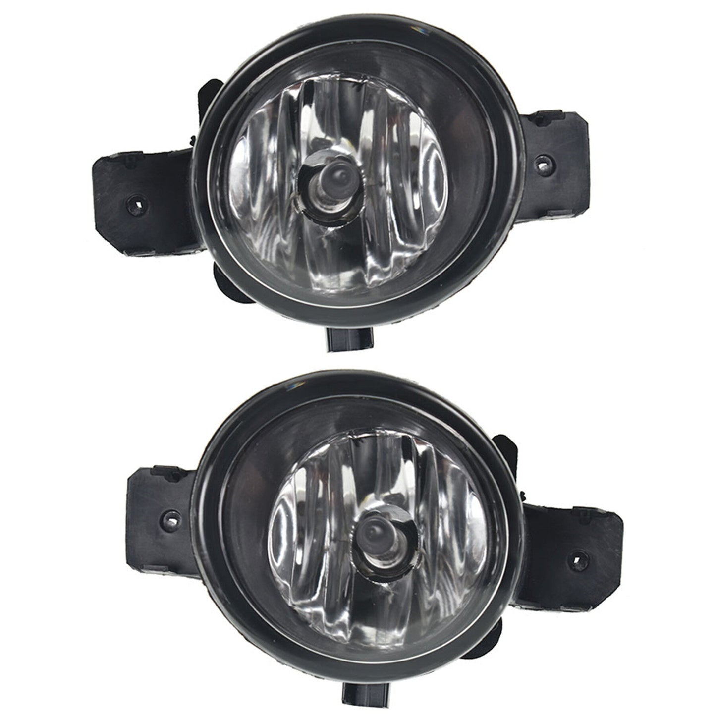 munirater Clear Fog Lights Lamps with Chrome Black Bezel and Kit Switch+harness Replacement for 2013-2015 Nissan Altima Sedan 4-door